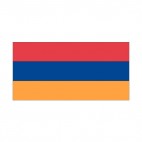 Armenia flag, decals stickers