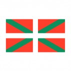 Pays Basque flag, decals stickers