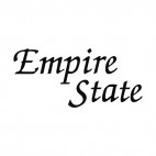 Empire state New York state, decals stickers