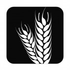 Agriculture symbol, decals stickers