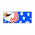 United States Eagle, decals stickers