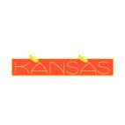 Kansas state, decals stickers