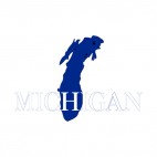 Michigan state, decals stickers
