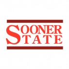 Sooner State Oklahoma state, decals stickers