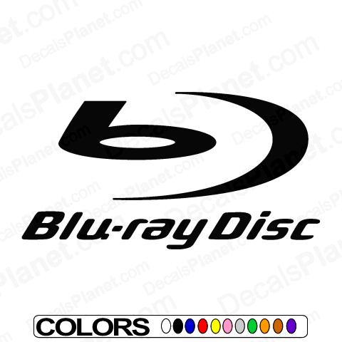 Vinyl Stickers on New Blu Ray Disc Logo Car Vinyl Decal Sticker 10    Ebay