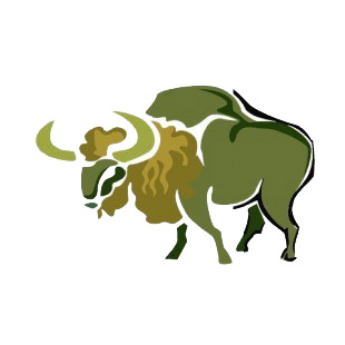 Bull listed in more animals decals.