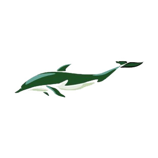 Dolphin listed in more animals decals.