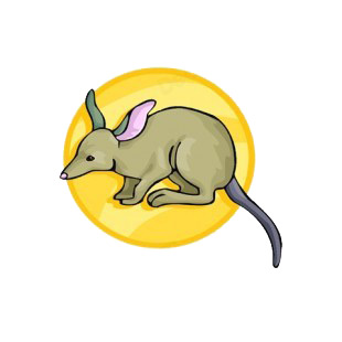 Grey bandicoot listed in more animals decals.