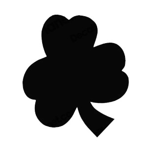 Shamrock listed in saint patrick's day decals.