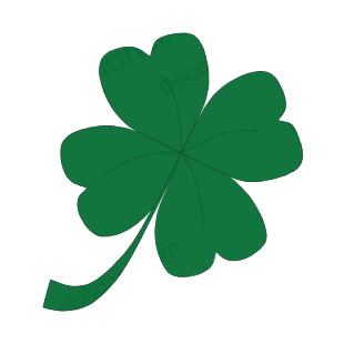 Four leaf clover listed in saint patrick's day decals.