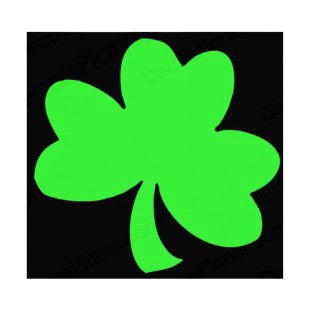 Shamrock listed in saint patrick's day decals.