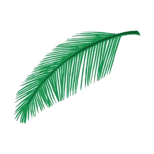 Palm leaf listed in easter decals.