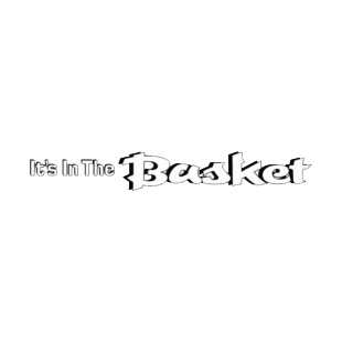 Its in the basket title listed in easter decals.