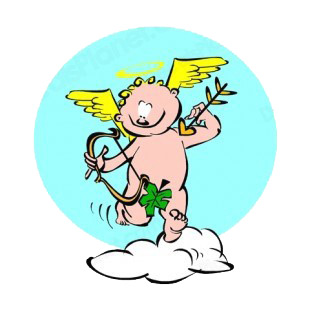 Cherub with bow and arrow listed in angels decals.