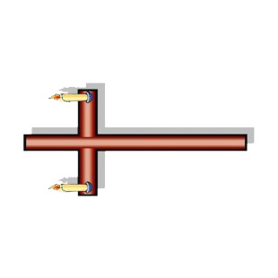 Cross with candles listed in crosses decals.