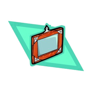 Monitor frame listed in business decals.