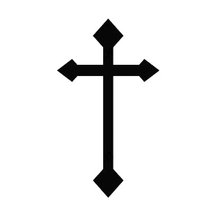 Cross listed in crosses decals.