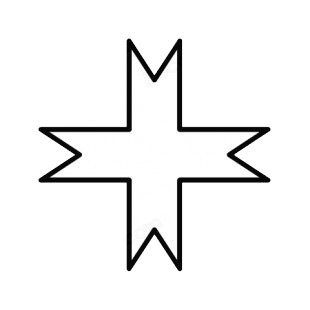 St John cross listed in crosses decals.