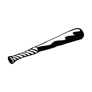 Baseball bat listed in baseball and softball decals.
