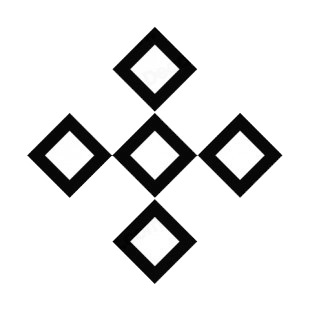 Mascly cross listed in crosses decals.
