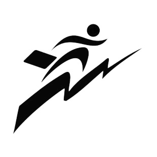 Men with briefcase business listed in business decals.