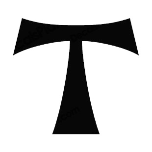 Tau cross listed in crosses decals.