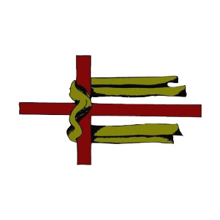 Shrouded cross listed in crosses decals.