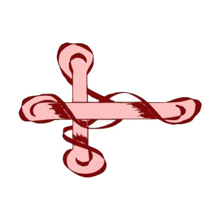 Pink cross listed in crosses decals.