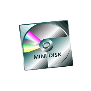 Mini disk listed in business decals.