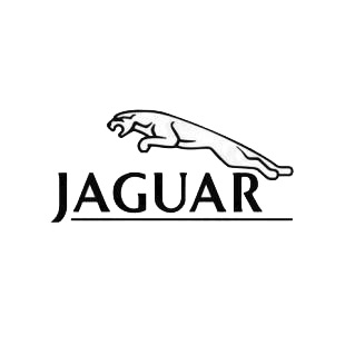 Jaguar logo listed in jaguar decals.