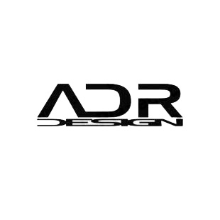 ADR Design listed in performance logo decals.