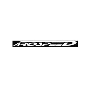Arospeed invert listed in performance logo decals.