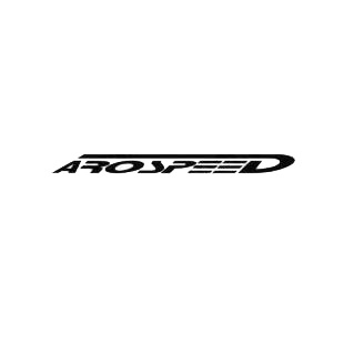 Arospeed solid listed in performance logo decals.