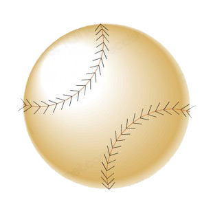 Baseball drawing listed in baseball and softball decals.