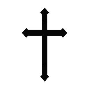 Cross listed in crosses decals.