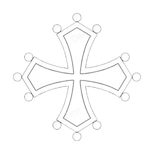 Clechee cross listed in crosses decals.