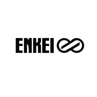 Enkei right listed in performance logo decals.