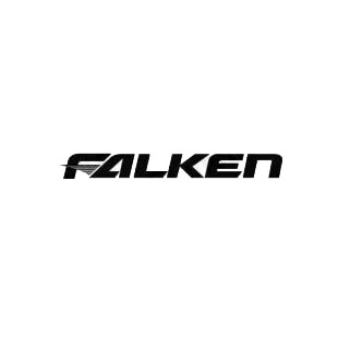 Falken listed in performance logo decals.