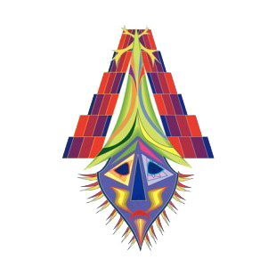 Multi colors mask artifact listed in figures and artifacts decals.