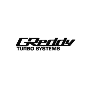 GReddy Turbo Systems listed in performance logo decals.