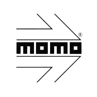 Momo listed in performance logo decals.
