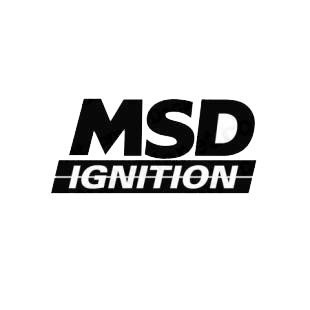 MSD Ignition listed in performance logo decals.