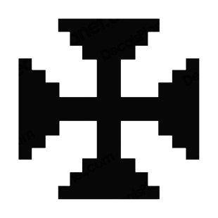 Perronnee cross listed in crosses decals.