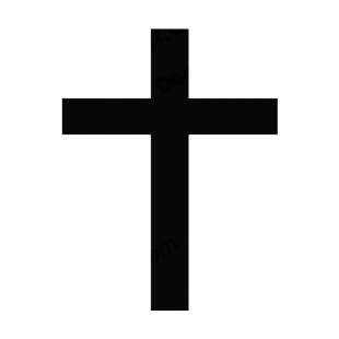 Cross listed in crosses decals.