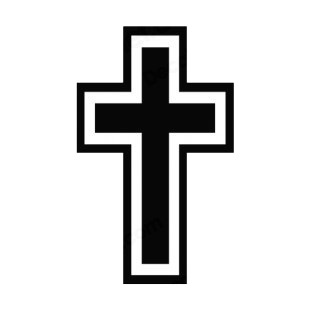 Coticed cross listed in crosses decals.