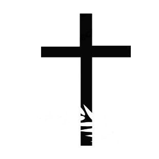 Cross with palm leaf listed in crosses decals.