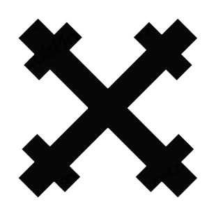 St julian cross listed in crosses decals.