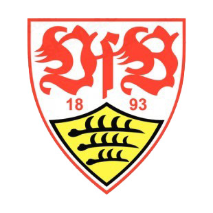 VfB Stuttgart soccer team logo listed in soccer teams decals.