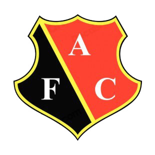 AFC soccer team logo listed in soccer teams decals.