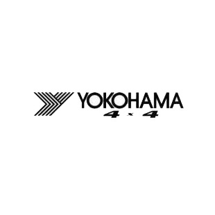 Yokohama 4X4 VUS listed in performance logo decals.